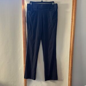 Elegant Navy Blue Women's Pants